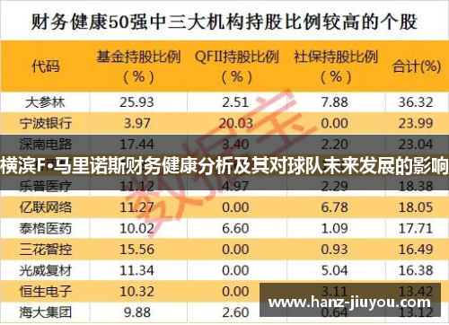 横滨F·马里诺斯财务健康分析及其对球队未来发展的影响